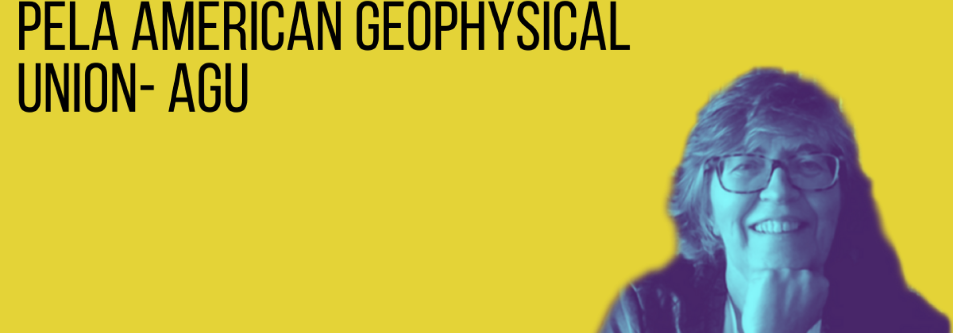 Generic representation of Fátima Abrantes distinguished by the American Geophysical Union’s