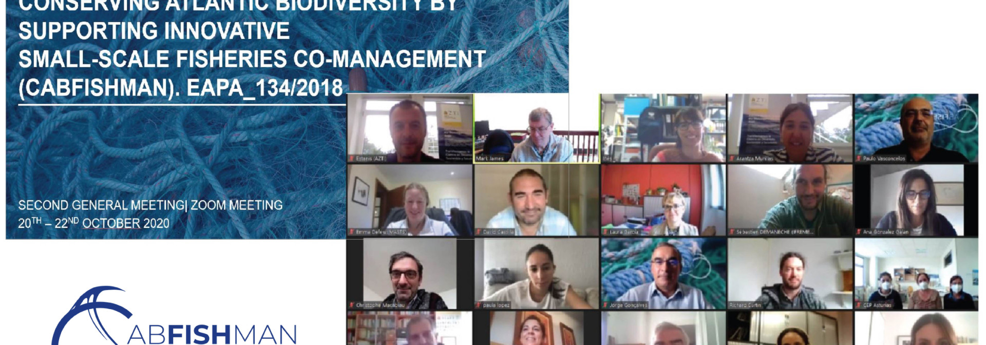 Generic representation of Second general meeting of the Cabfishman project