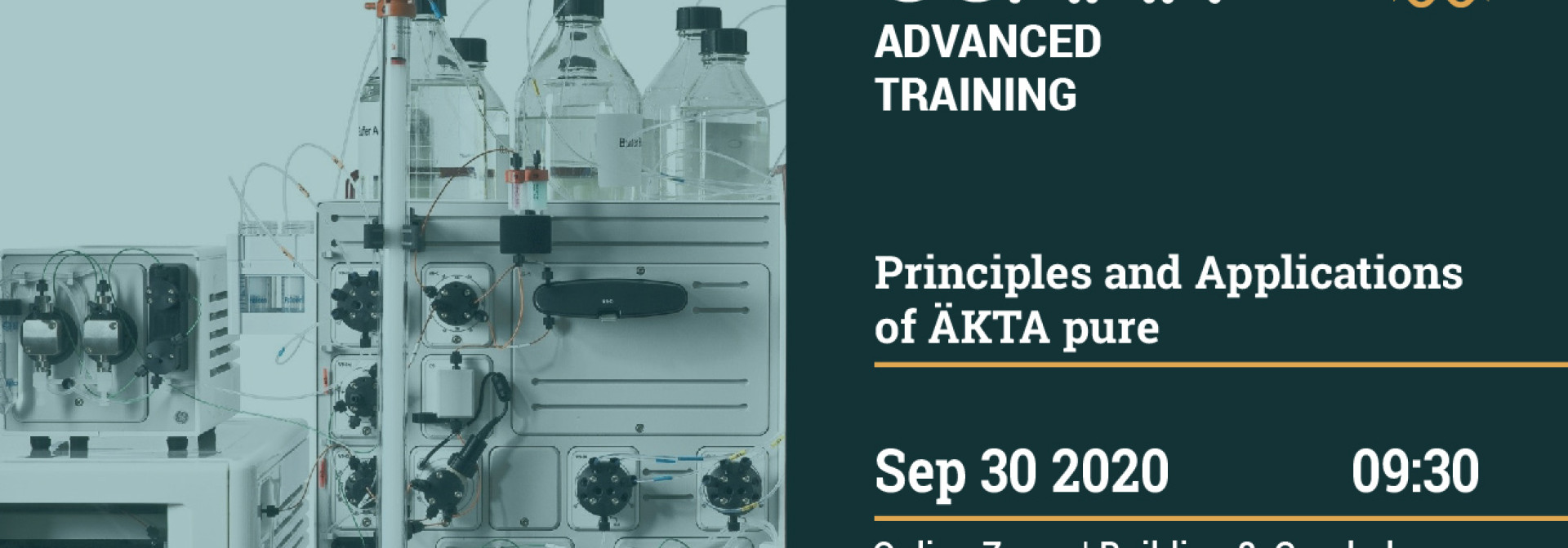 Generic representation of Principles and Applications of ÄKTA pure: a complete solution to automate the purification of proteins and other biomolecules