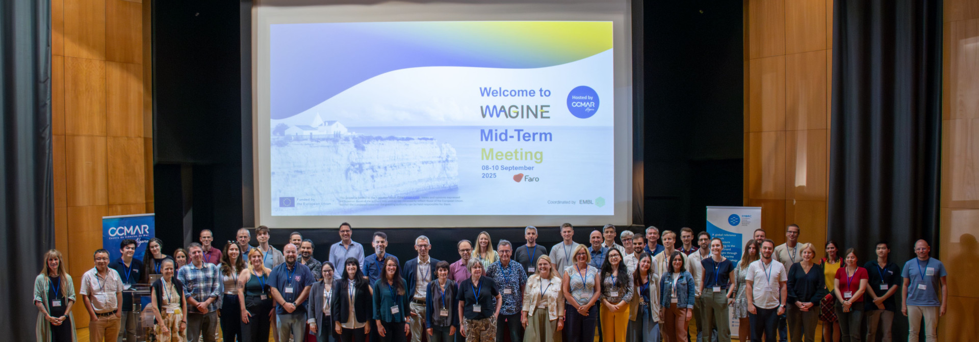 IMAGINE Consortium members at the mid-term meeting at CCMAR