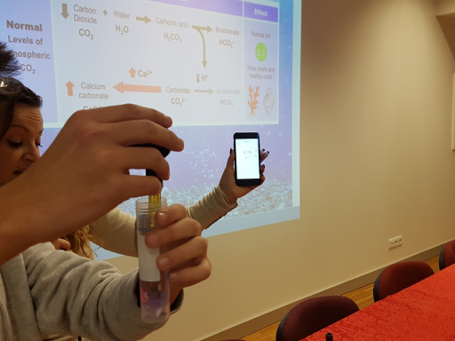 Generic representation of CCMAR project brings science to schools