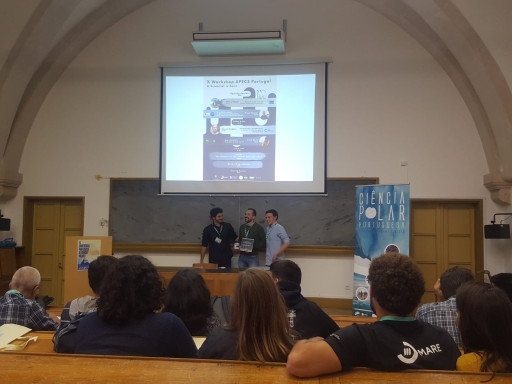 Generic representation of Stefan Fernandes won best scientific poster at a Conference on Polar Sciences