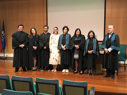 Generic representation of Congrats Doctor Catarina Pereira
