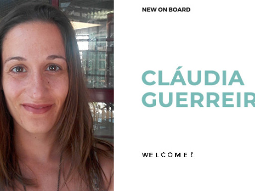 Generic representation of New on board: Cláudia Guerreiro