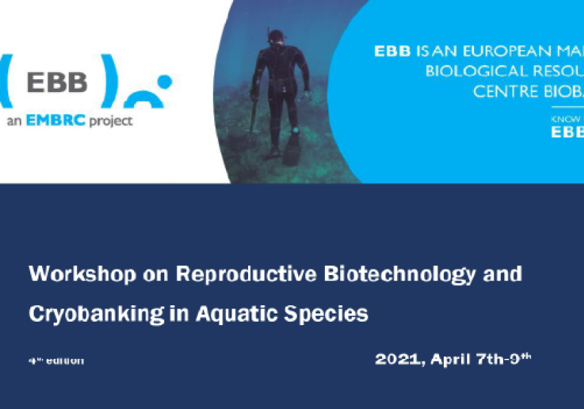 Generic representation of Workshop on Reproductive Biotechnology and Cryobanking in Aquatic Species