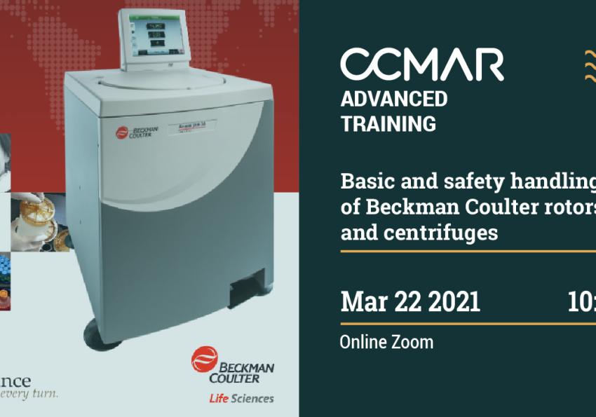 Generic representation of Basic and safety handling of Beckman Coulter rotors and centrifuges