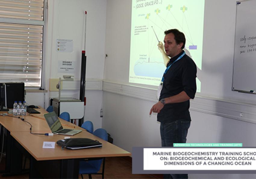 ATT: Marine Biogeochemistry Training School on: Biogeochemical and ecological dimensions of a changing ocean Generic representation of ATT: Marine Biogeochemistry Training School on: Biogeochemical and ecological dimensions of a changing ocean