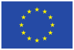 Bandeira azul com 12 estrelas